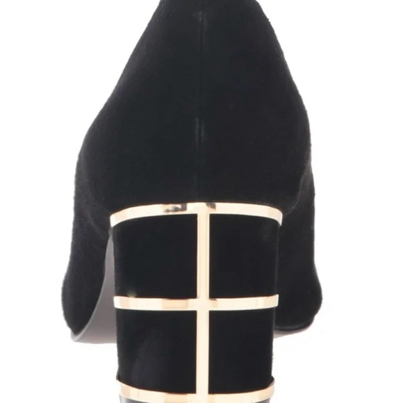 Steven By Steve Madden  elegant classic women’s Black Block Heels size 8.5 - Picture 15 of 16